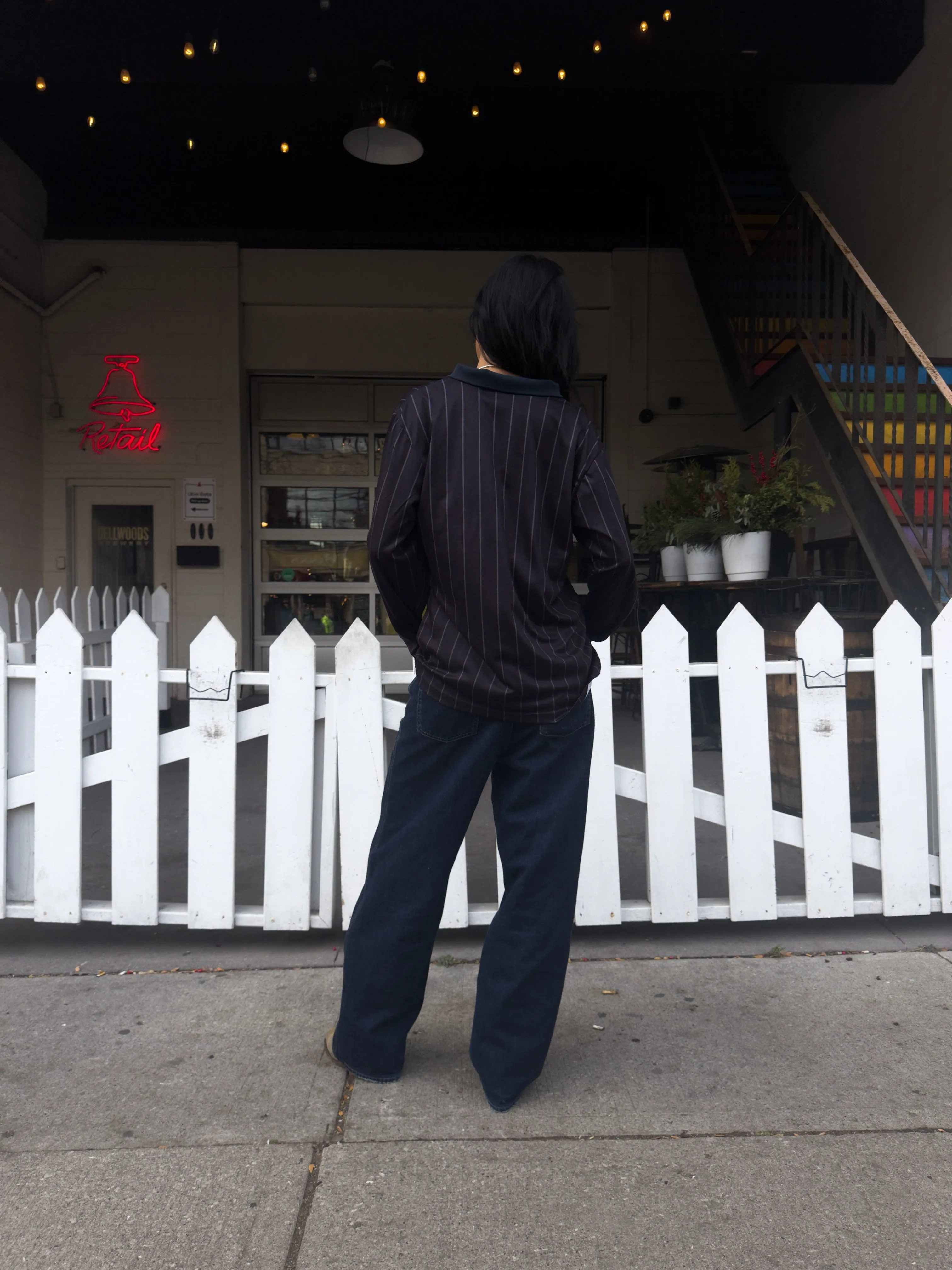 Peace Tonal Long Sleeve Soccer Jersey - Black sold by Peace-Collective product image thumbnail 4