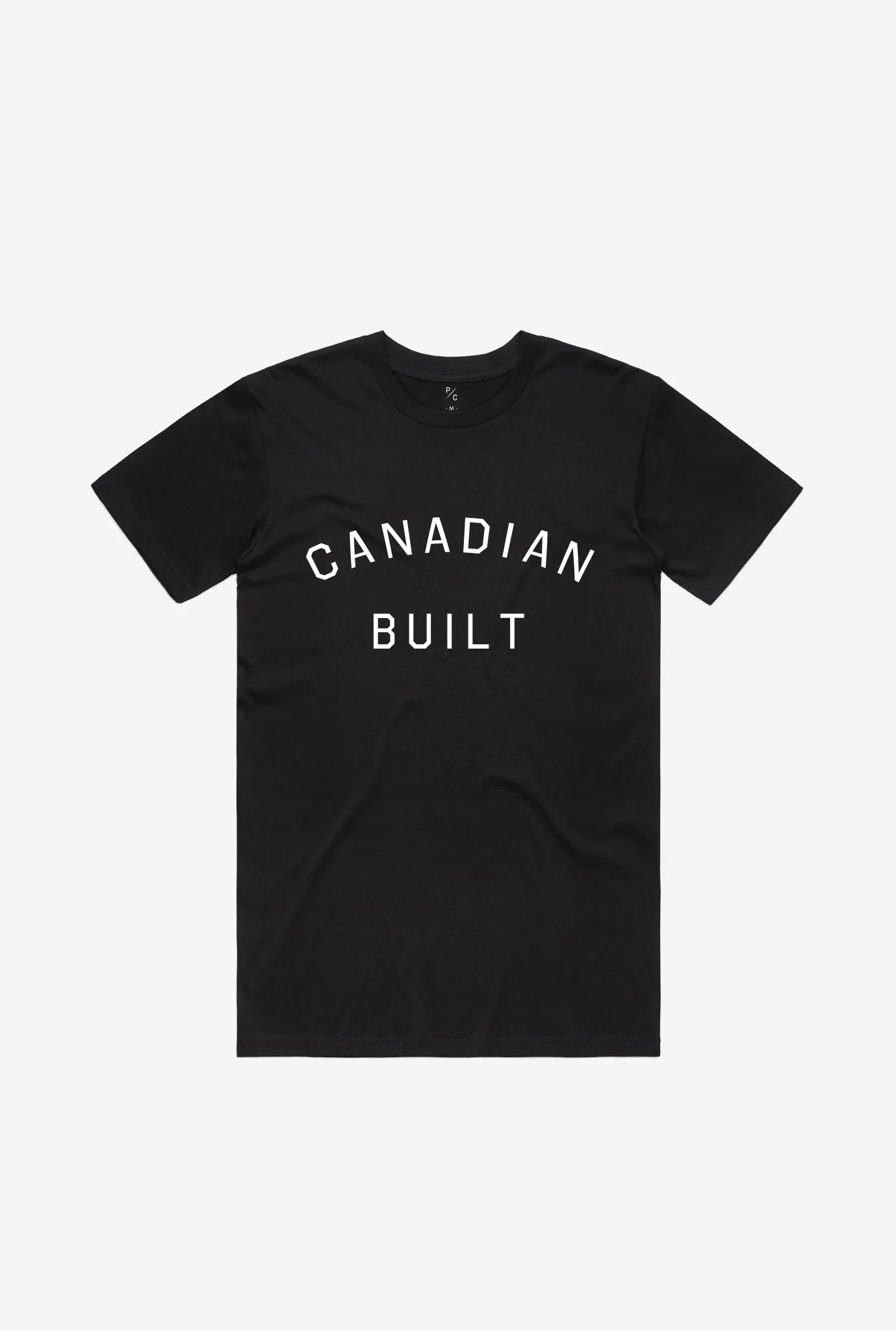 Canadian Built T-Shirt - Black sold by Peace-Collective