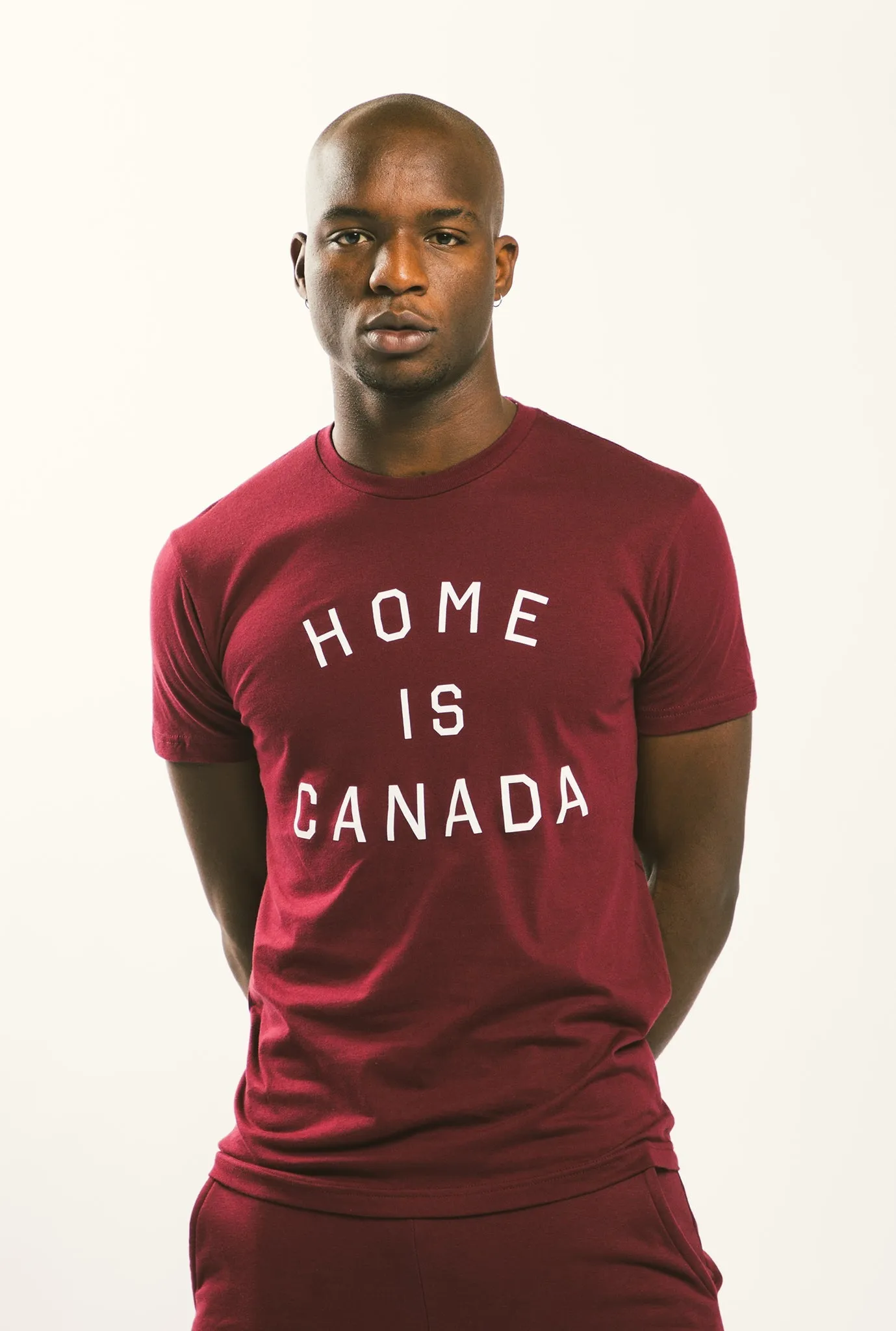 Home is Canada T-Shirt - Maroon sold by Peace-Collective product image thumbnail 2