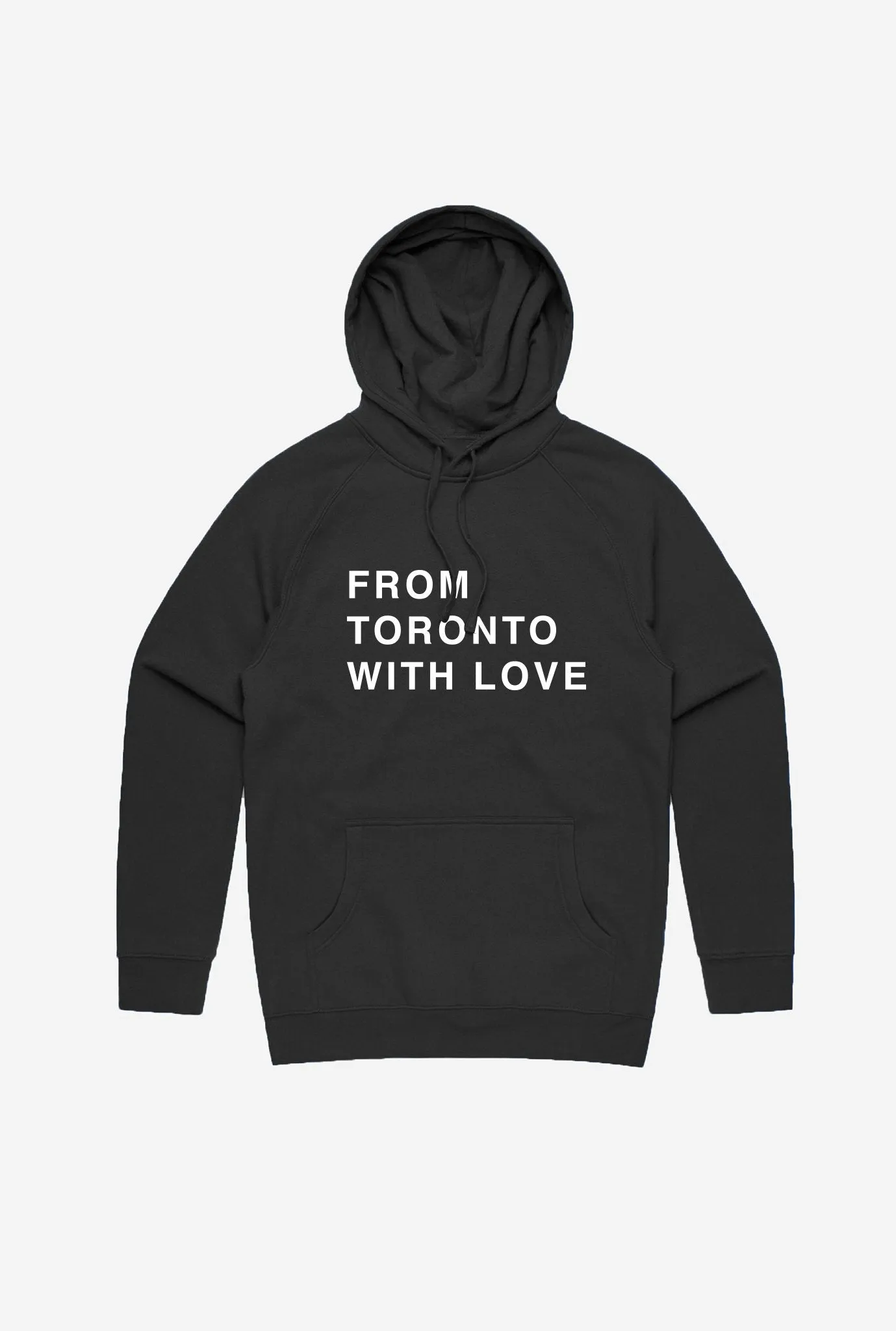 From Toronto With Love Hoodie - Black sold by Peace-Collective