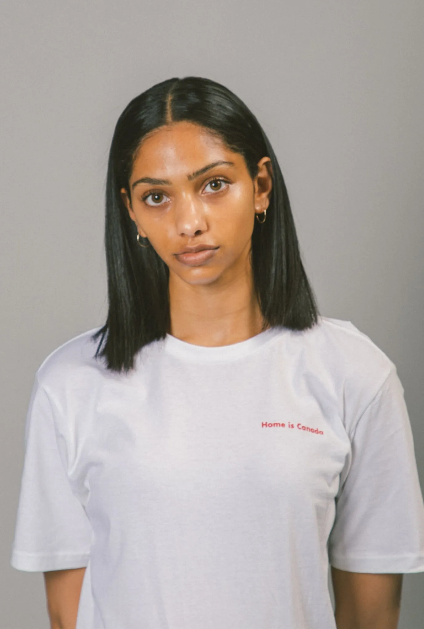 Home is Canada Logo T-Shirt - White sold by Peace-Collective product image thumbnail 2