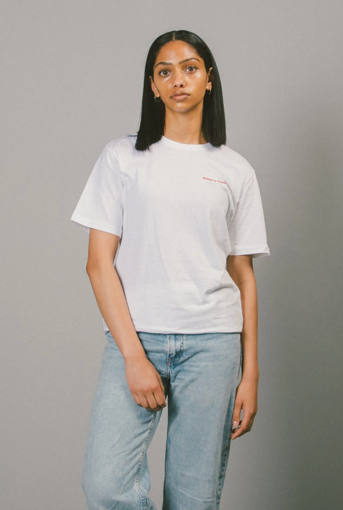 Home is Canada Logo T-Shirt - White sold by Peace-Collective product image thumbnail 3