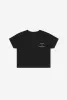 Home is Canada Crescent Cropped T-Shirt - Black sold by Peace-Collective