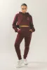 Home is Canada Crescent Cropped Hoodie - Maroon sold by Peace-Collective