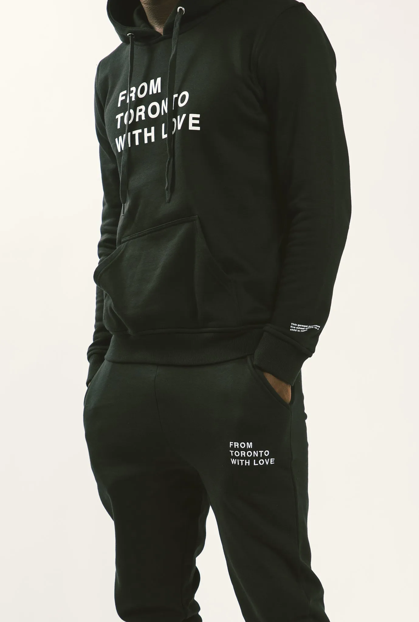 From Toronto with Love Jogger - Black sold by Peace-Collective product image thumbnail 3