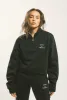 Home is Toronto Crescent Cropped Quarter Zip - Black sold by Peace-Collective