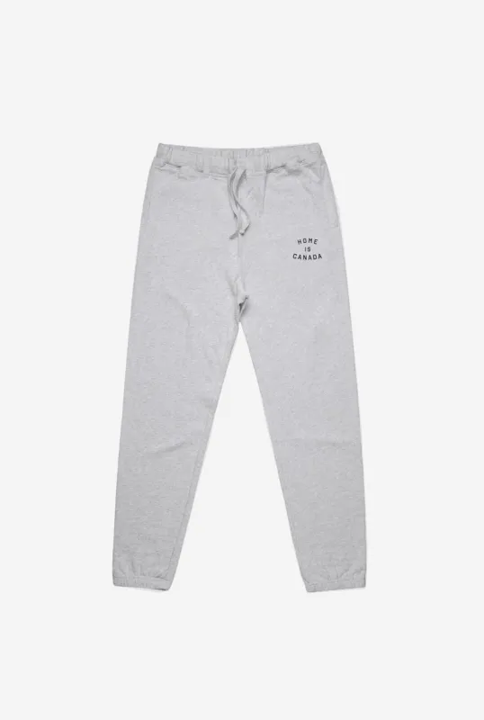 Home is Canada Jogger - Grey sold by Peace-Collective