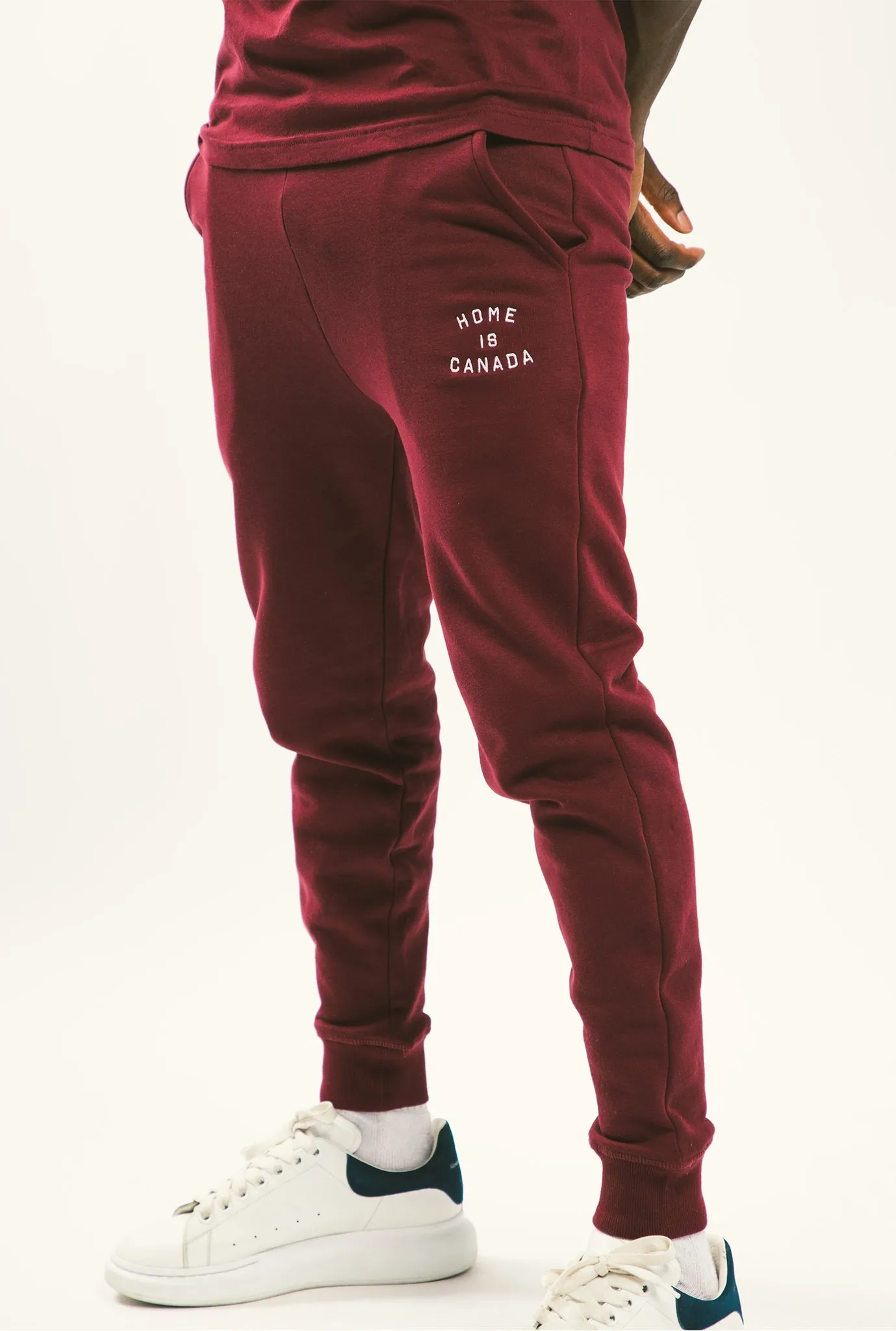 Home is Canada Jogger - Maroon sold by Peace-Collective product image thumbnail 4