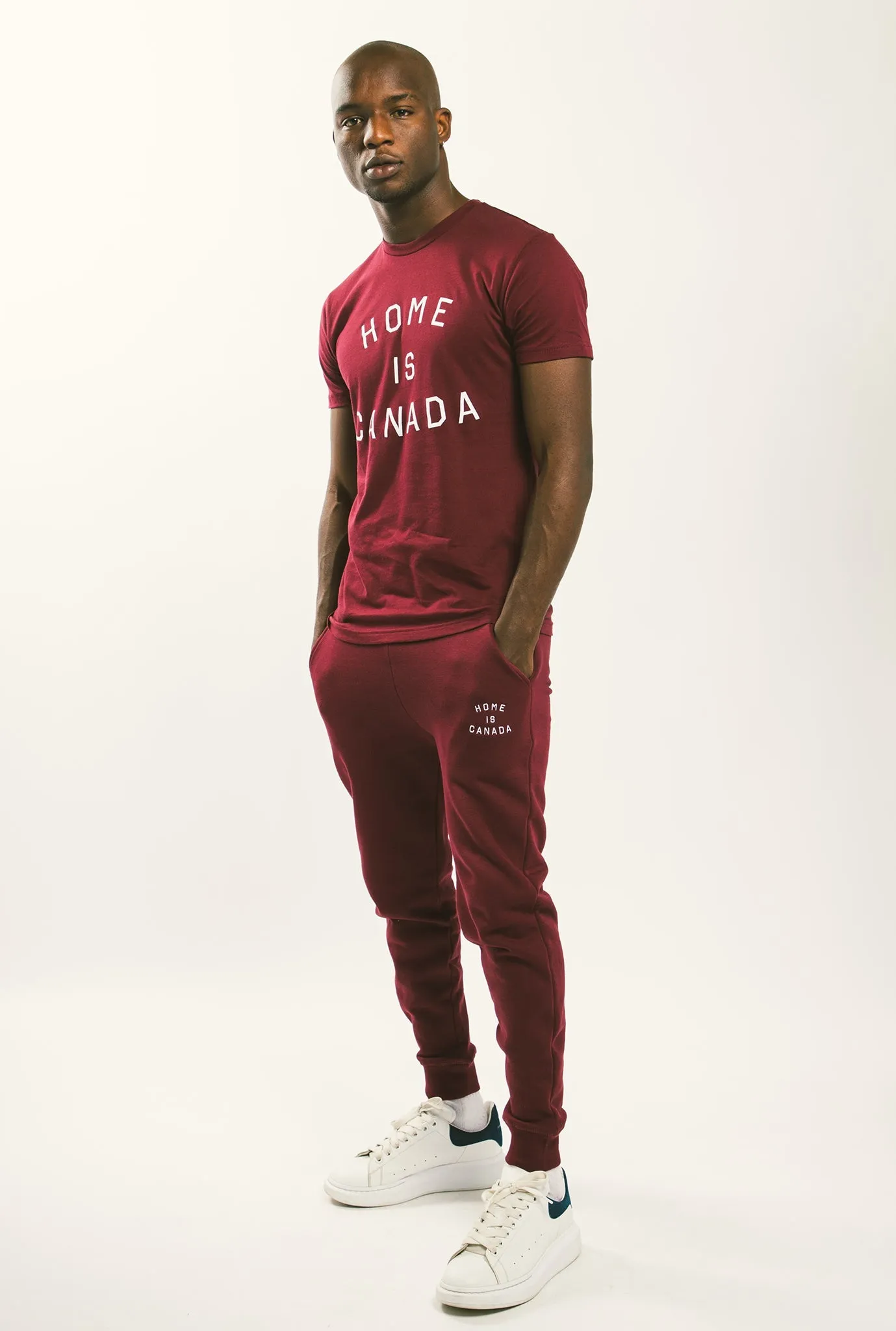 Home is Canada Jogger - Maroon sold by Peace-Collective product image thumbnail 2