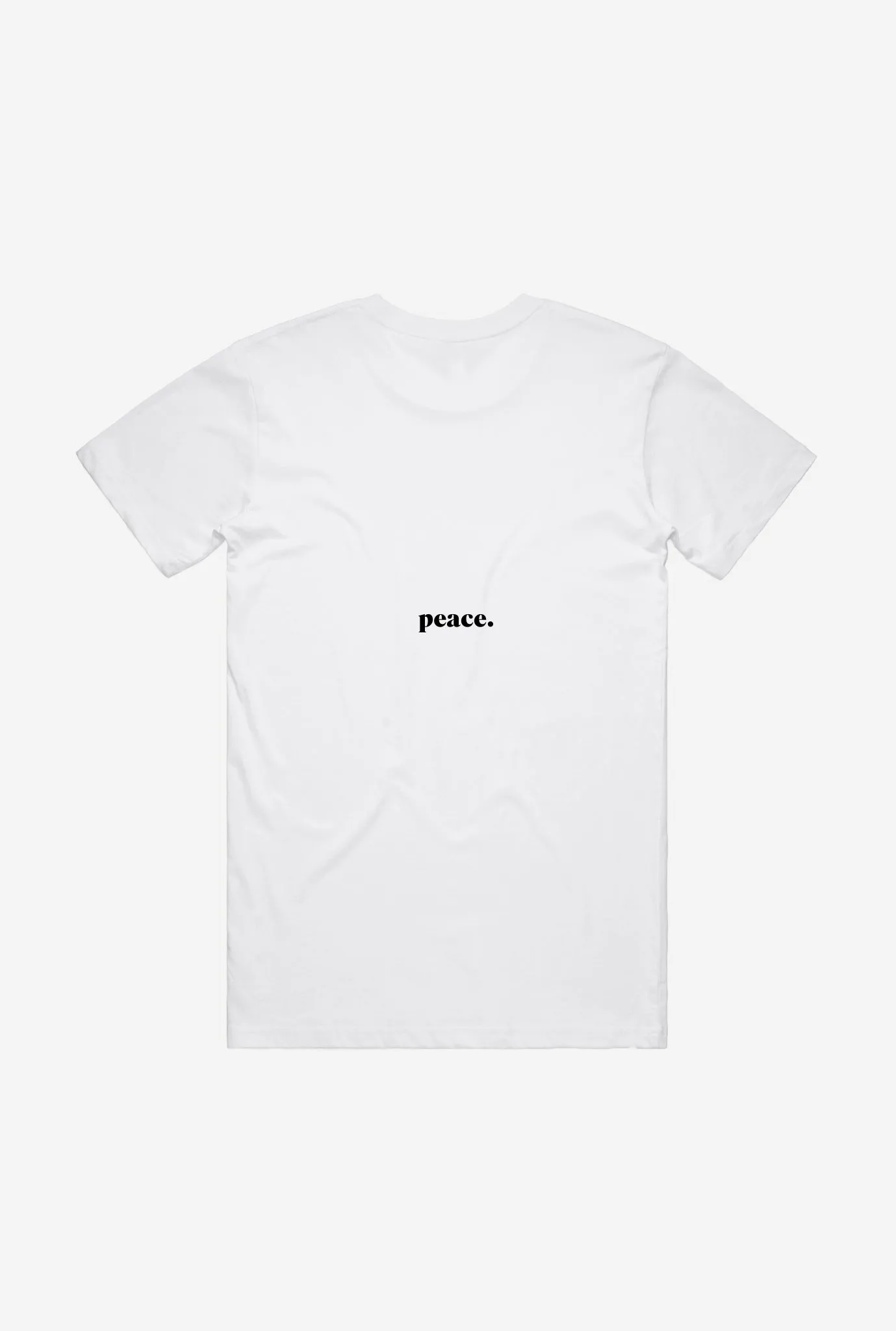 Peace Essentials T-Shirt - White sold by Peace-Collective product image thumbnail 4