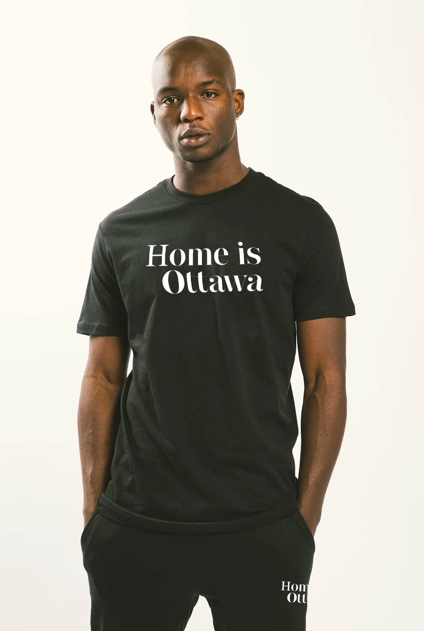 Home is Ottawa T Shirt Black sold by Peace-Collective product image thumbnail 4