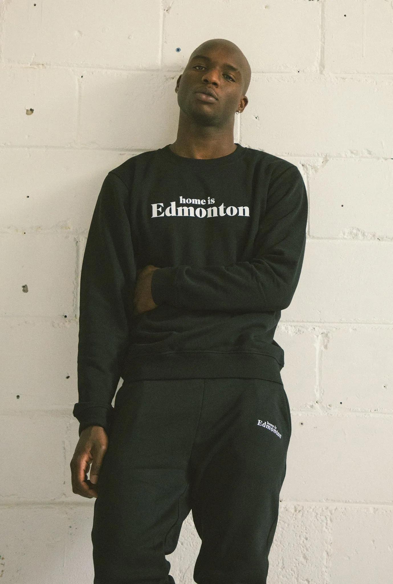 Home is Edmonton Jogger Black sold by Peace-Collective product image thumbnail 2