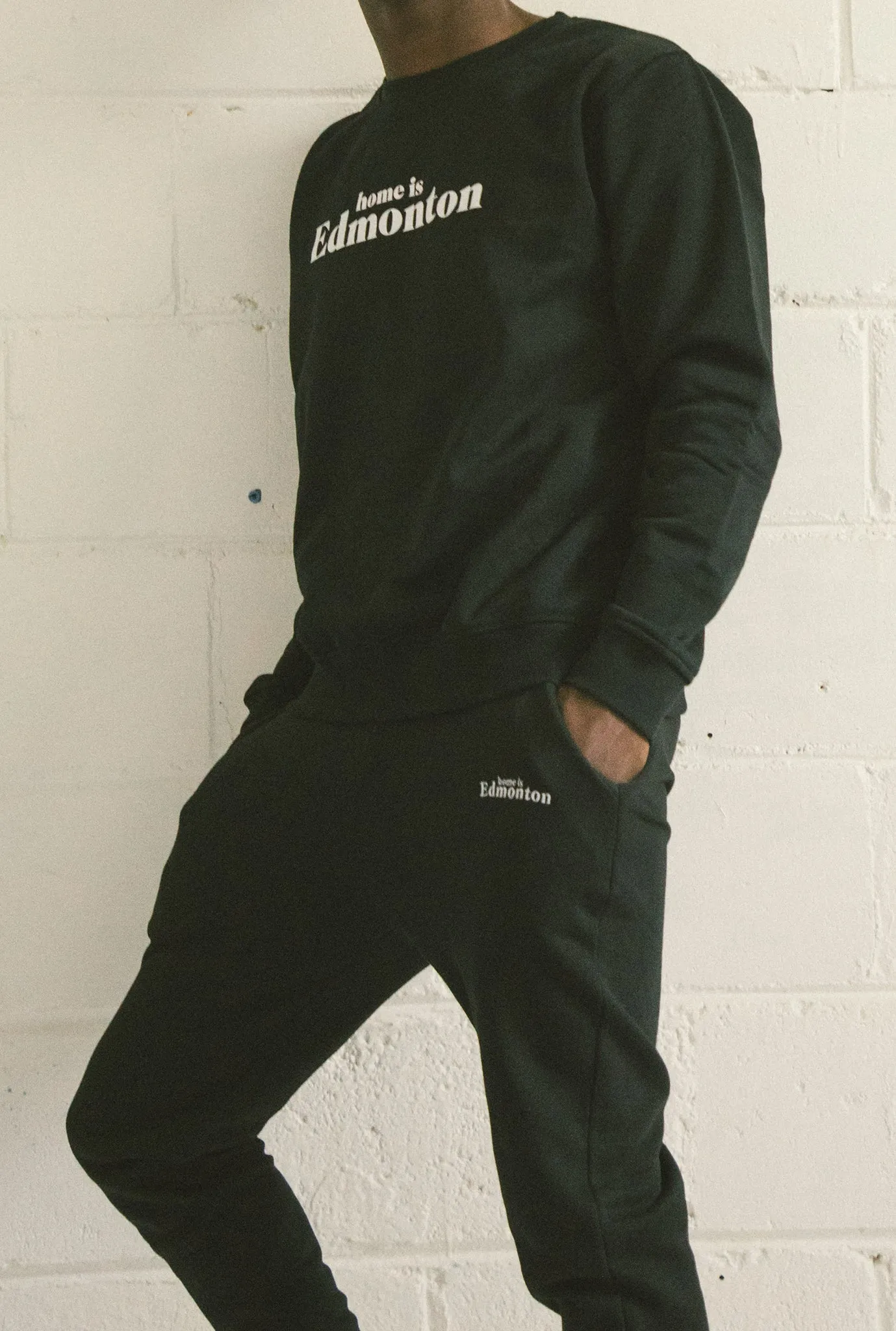 Home is Edmonton Jogger Black sold by Peace-Collective product image thumbnail 4