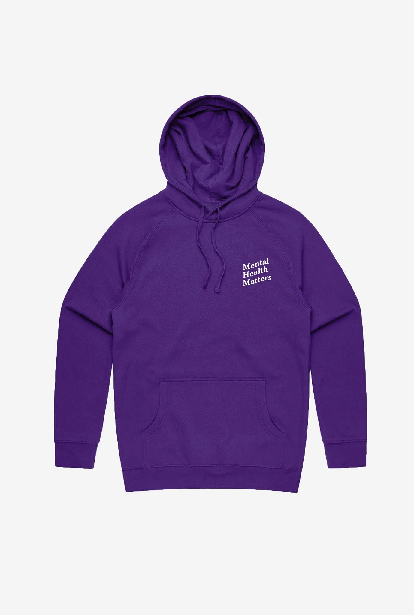 Mental Health Matters Hoodie - Purple sold by Peace-Collective