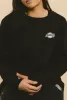 Los Angeles Lakers Logo Crewneck - Black sold by Peace-Collective