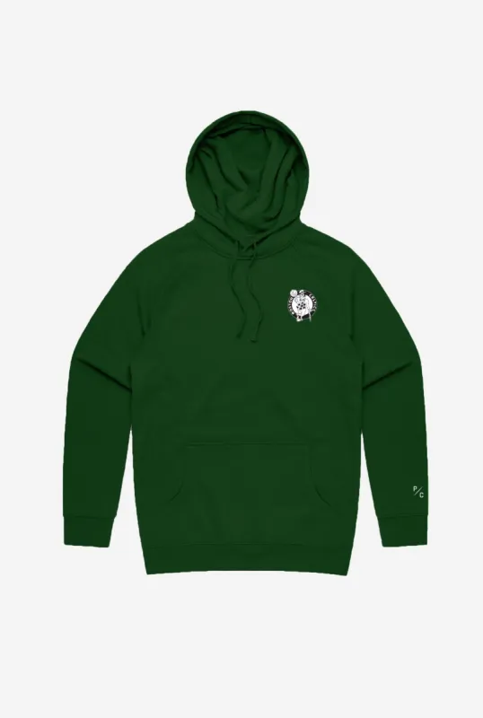 Boston Celtics Logo Hoodie - Forest Green made by Peace-Collective