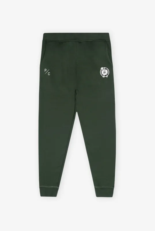 Boston Celtics Patch Logo Jogger - Forest Green sold by Peace-Collective