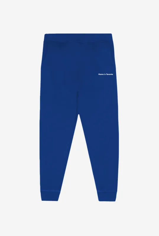 Home is Toronto Minimal Jogger - Royal sold by Peace-Collective