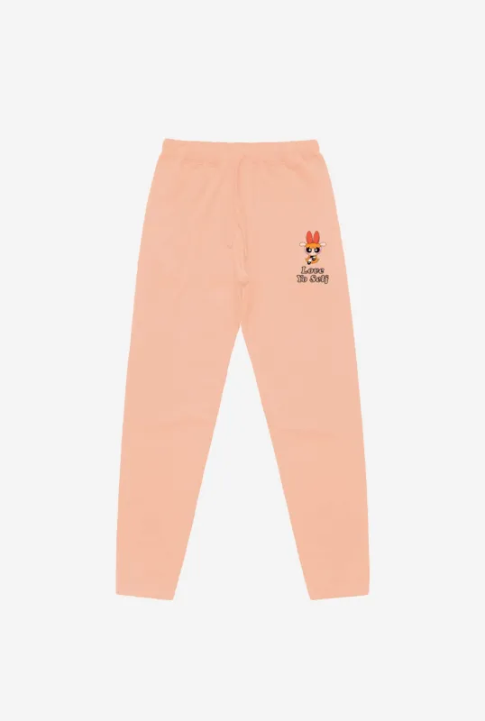P/C x Powerpuff Girls Love Yo Self Joggers - Prairie Sunset sold by Peace-Collective