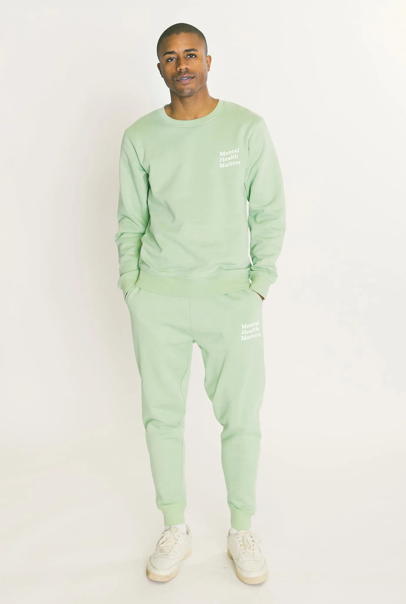 Mental Health Matters Jogger - Pastel Sage sold by Peace-Collective product image thumbnail 4