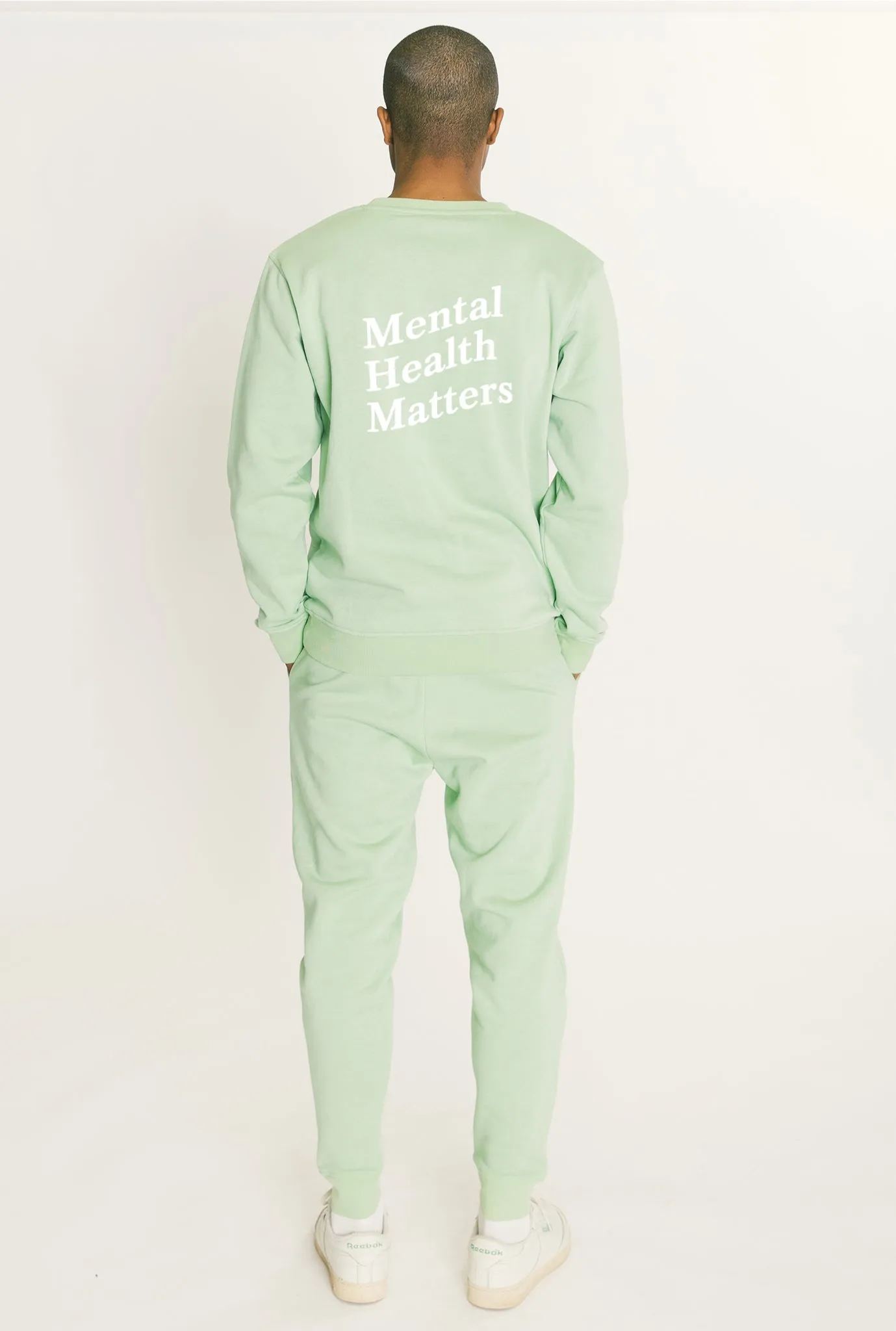 Mental Health Matters Jogger - Pastel Sage sold by Peace-Collective product image thumbnail 5