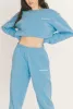 More Self Love Jogger - Vista Blue sold by Peace-Collective