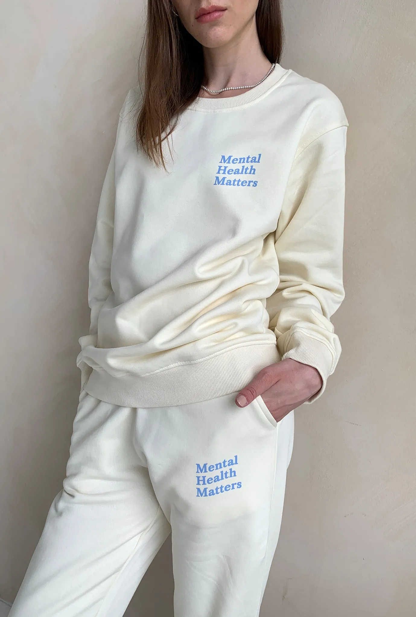 Mental Health Matters Jogger - Ivory sold by Peace-Collective product image thumbnail 4