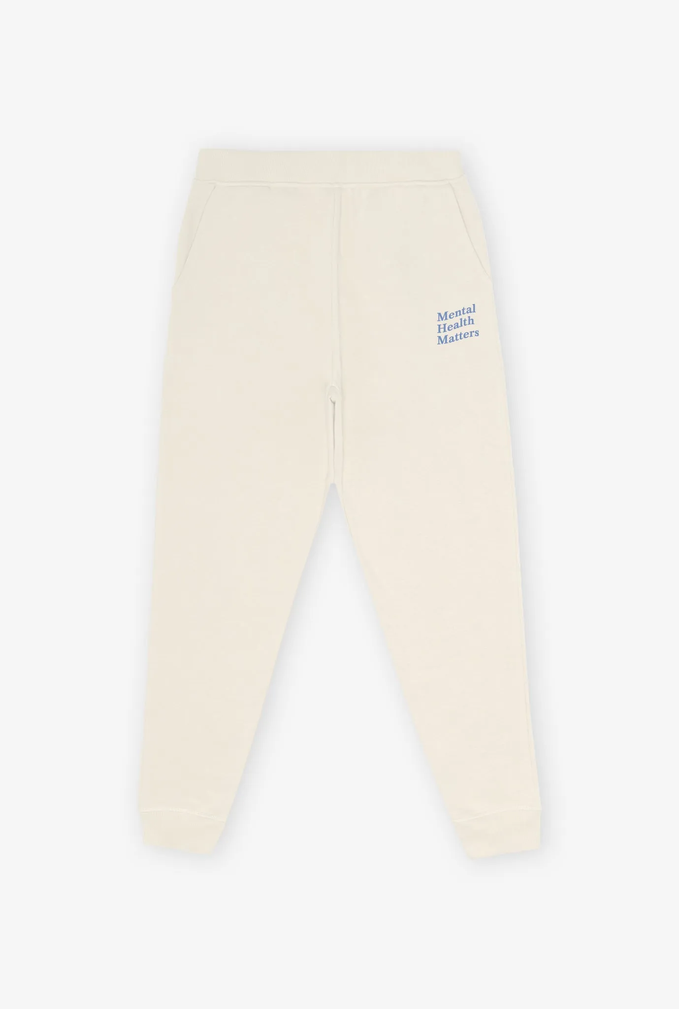 Mental Health Matters Jogger - Ivory sold by Peace-Collective