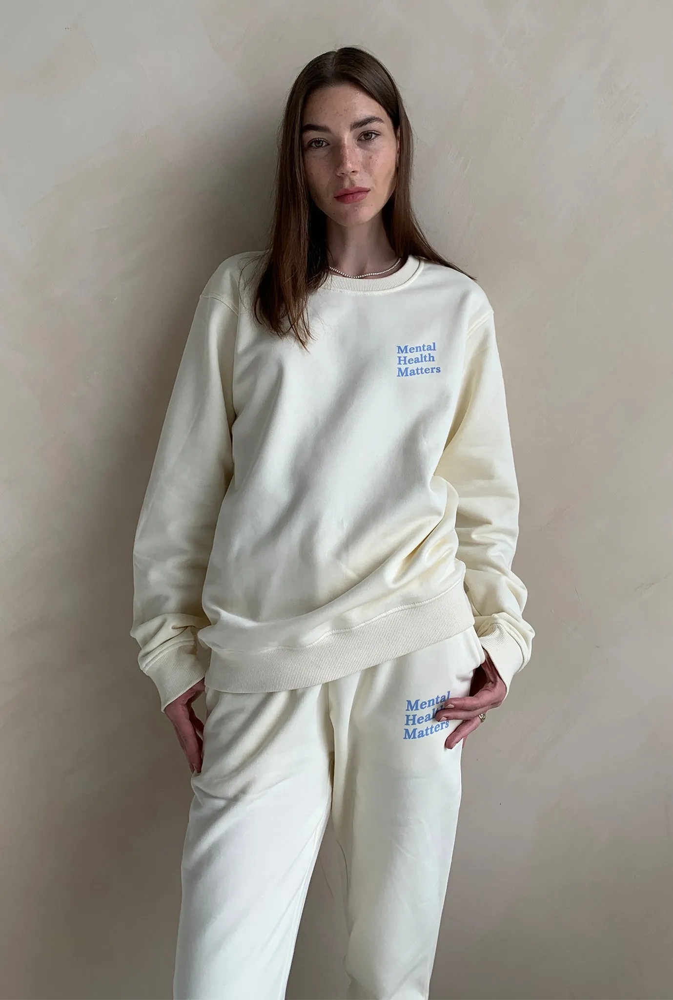 Mental Health Matters Jogger - Ivory sold by Peace-Collective product image thumbnail 2