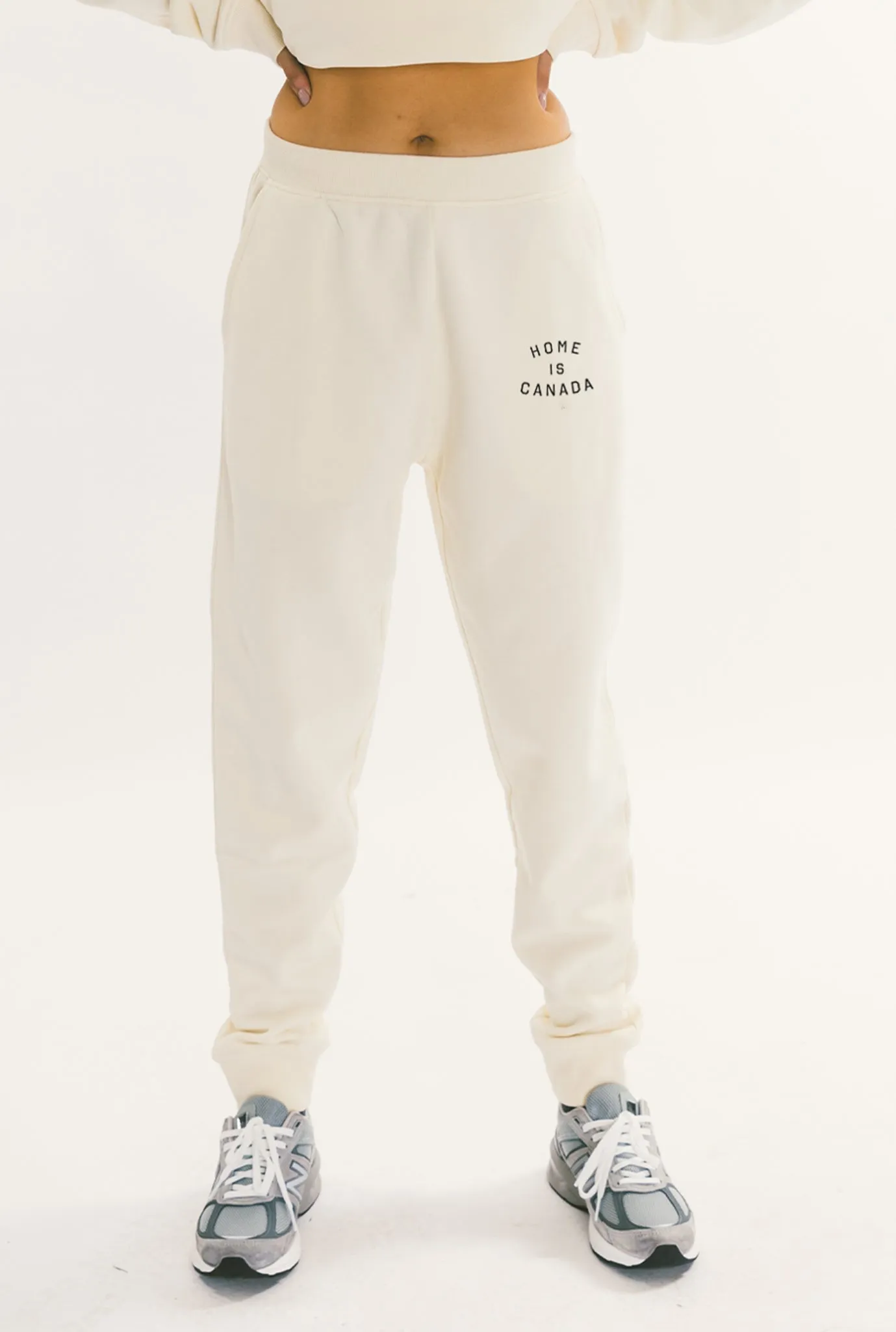Home is Canada Crescent Jogger - Ivory sold by Peace-Collective product image thumbnail 2