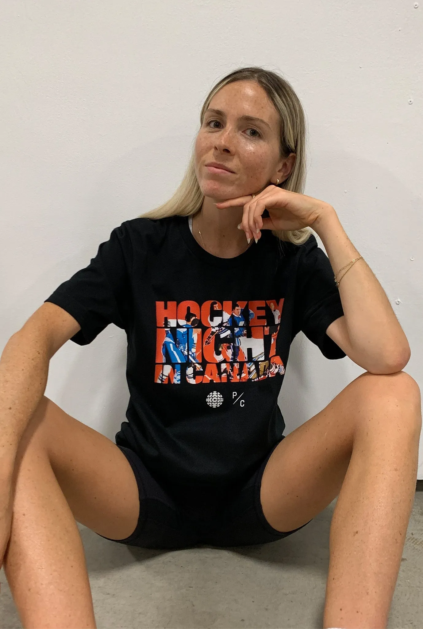 P/C x CBC Hockey Night in Canada T-Shirt - Black sold by Peace-Collective product image thumbnail 2
