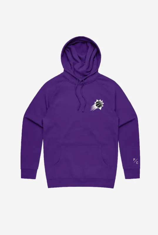 Phoenix Suns Logo Hoodie - Purple sold by Peace-Collective