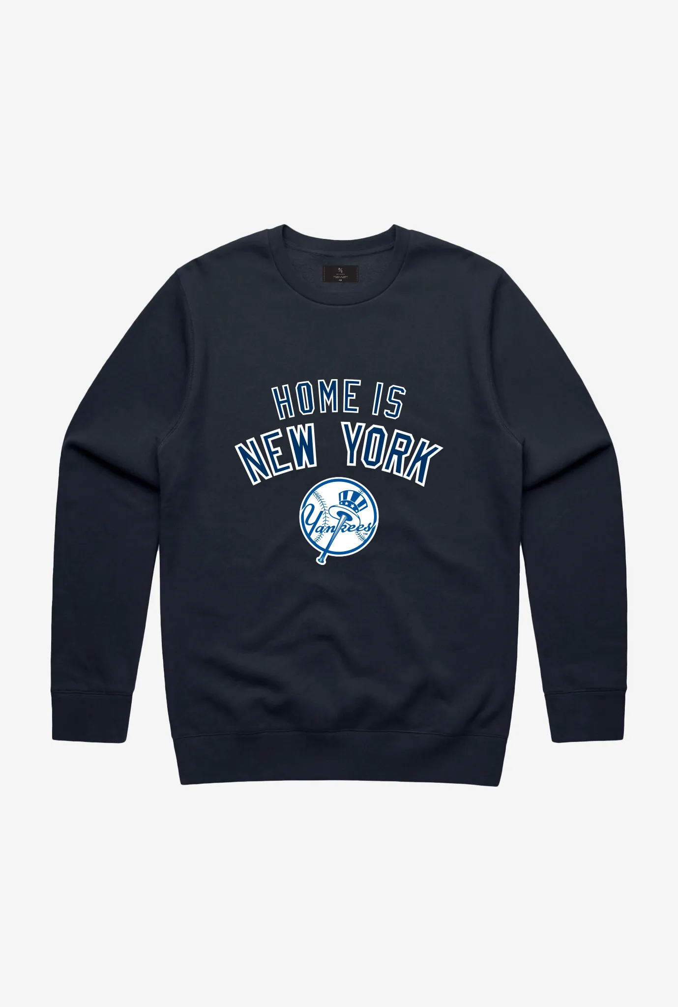 Home is New York Yankees Crewneck - Navy sold by Peace-Collective
