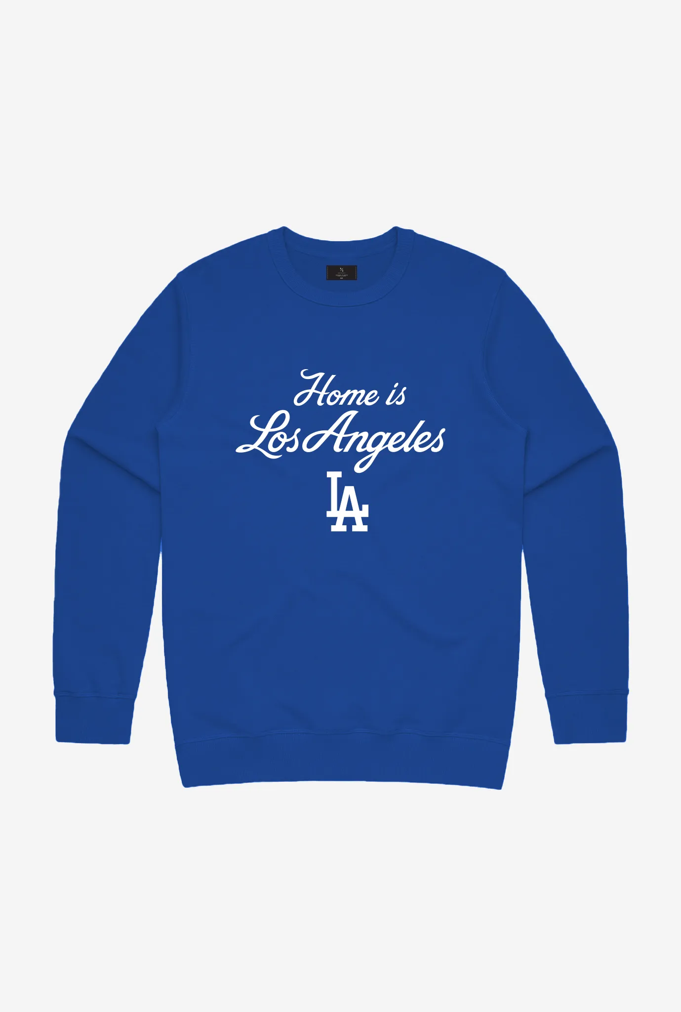 Home is LA Dodgers Crewneck - Royal sold by Peace-Collective
