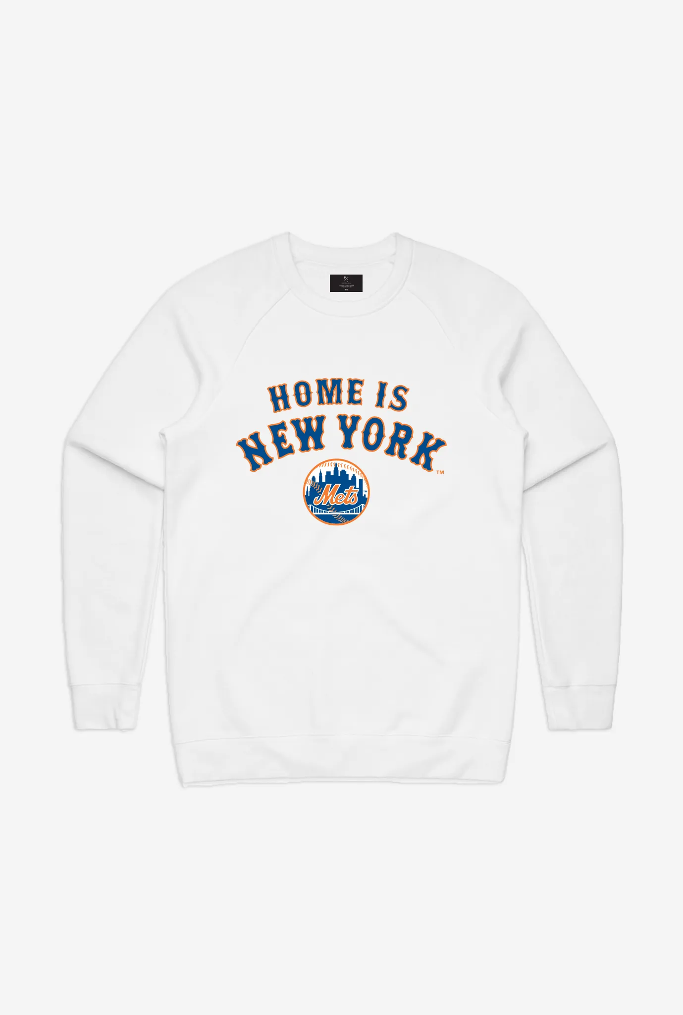 Home is New York Mets Crewneck - White sold by Peace-Collective