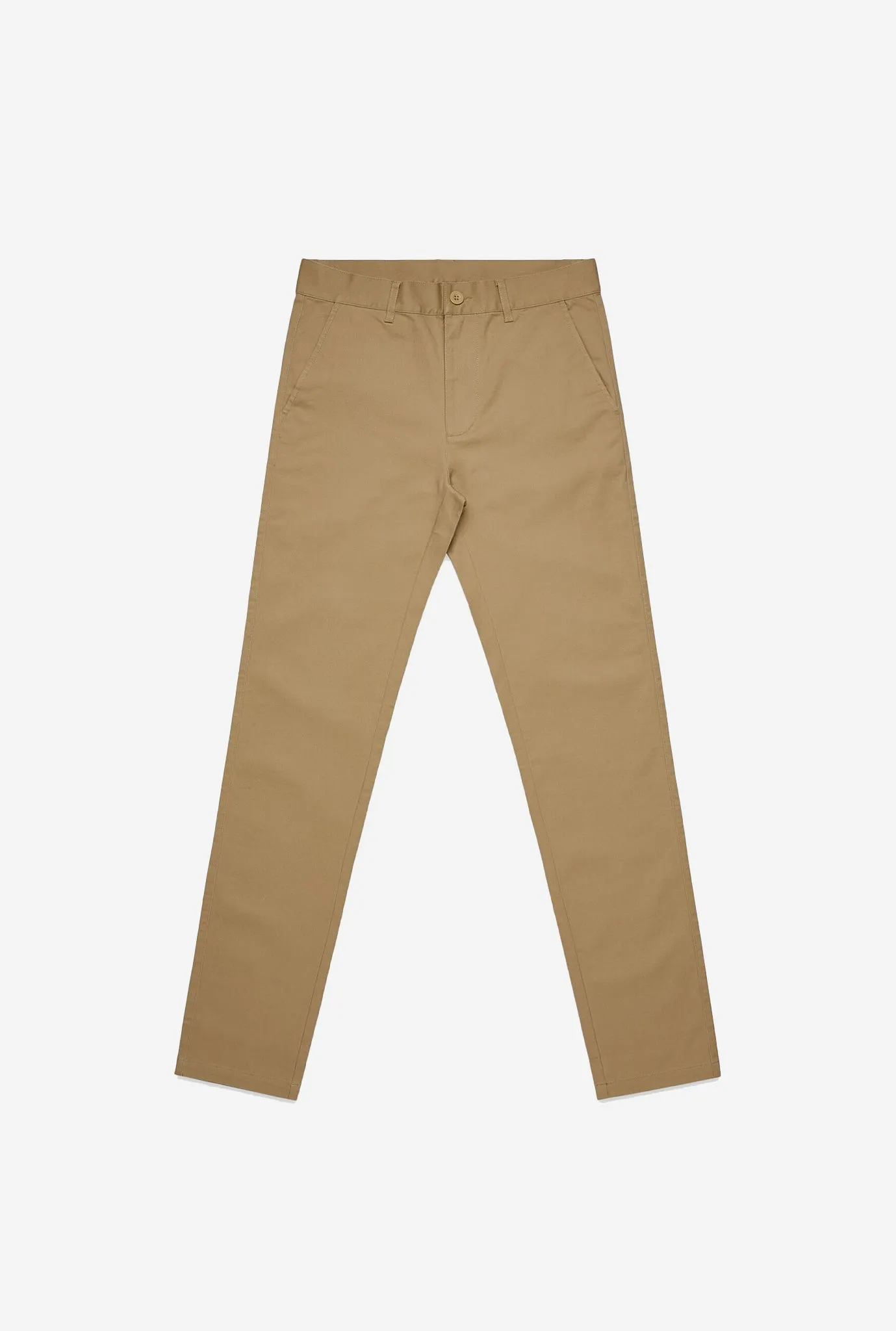 Peace Essentials Core Chino Pants - Khaki sold by Peace-Collective