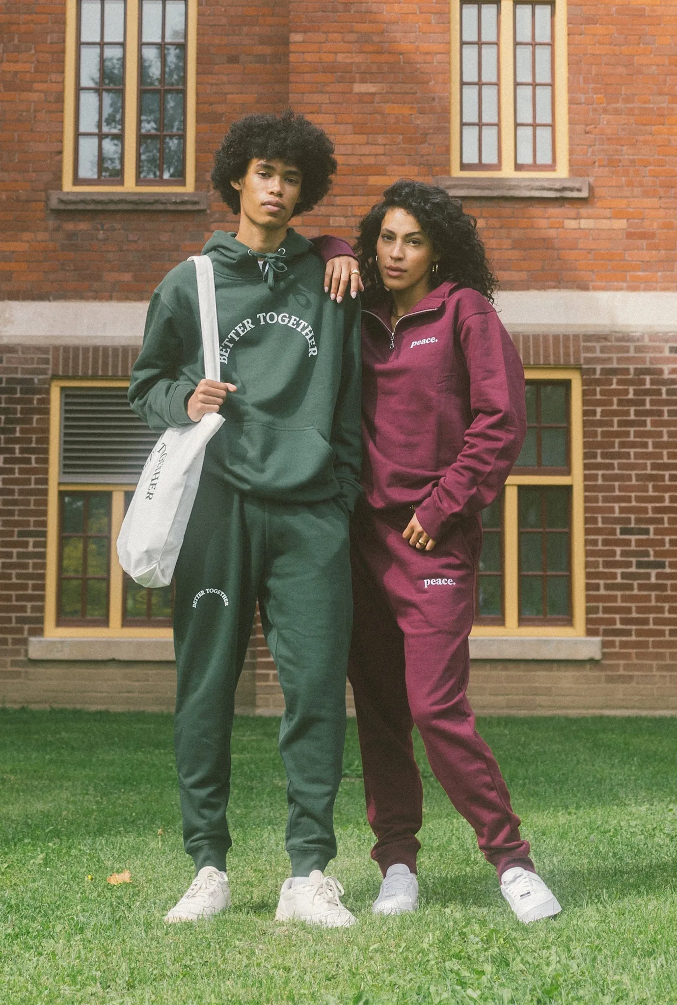 Peace Essentials Jogger - Maroon sold by Peace-Collective product image thumbnail 3