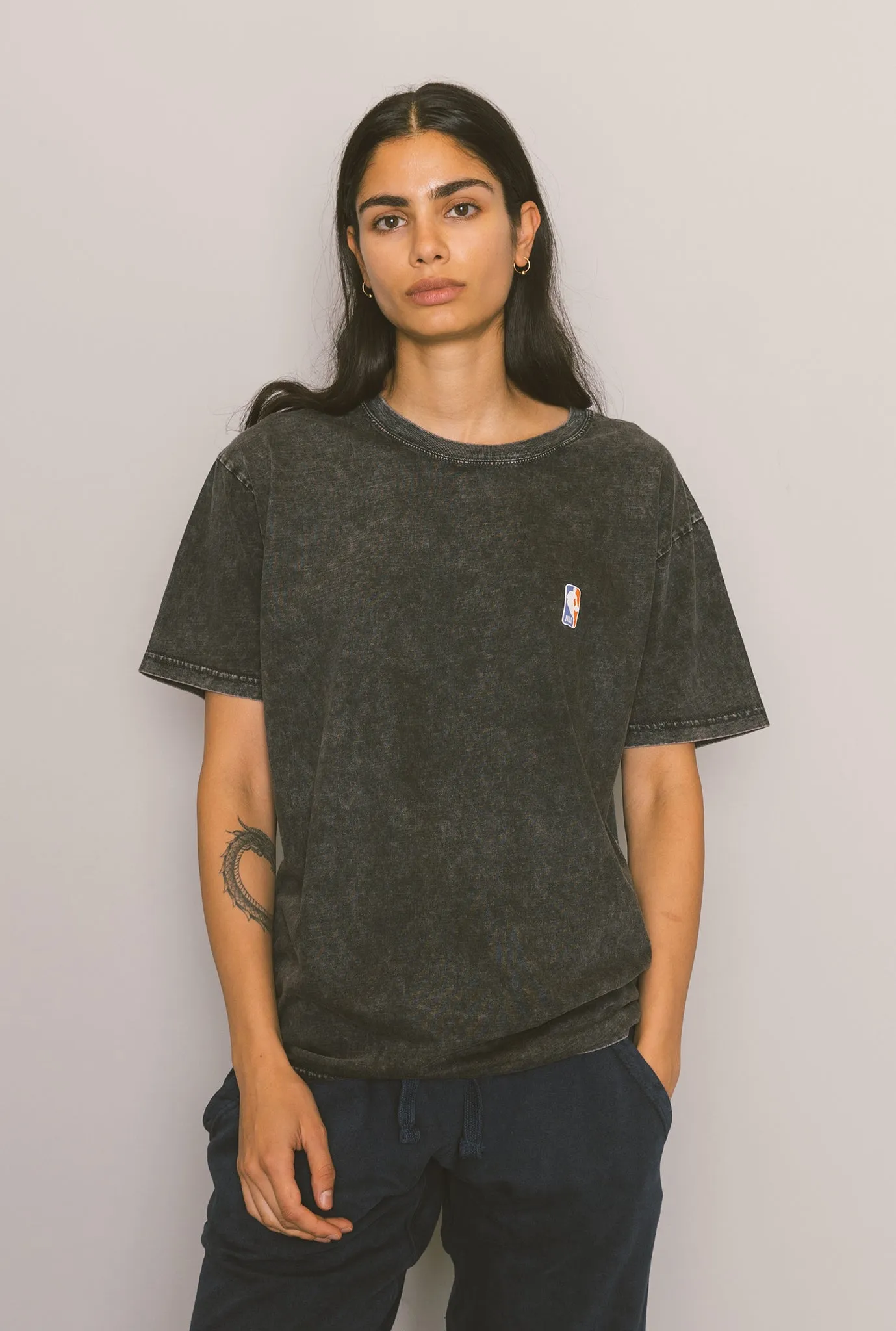 New York Knicks Stone Wash T-Shirt - Black sold by Peace-Collective product image thumbnail 4