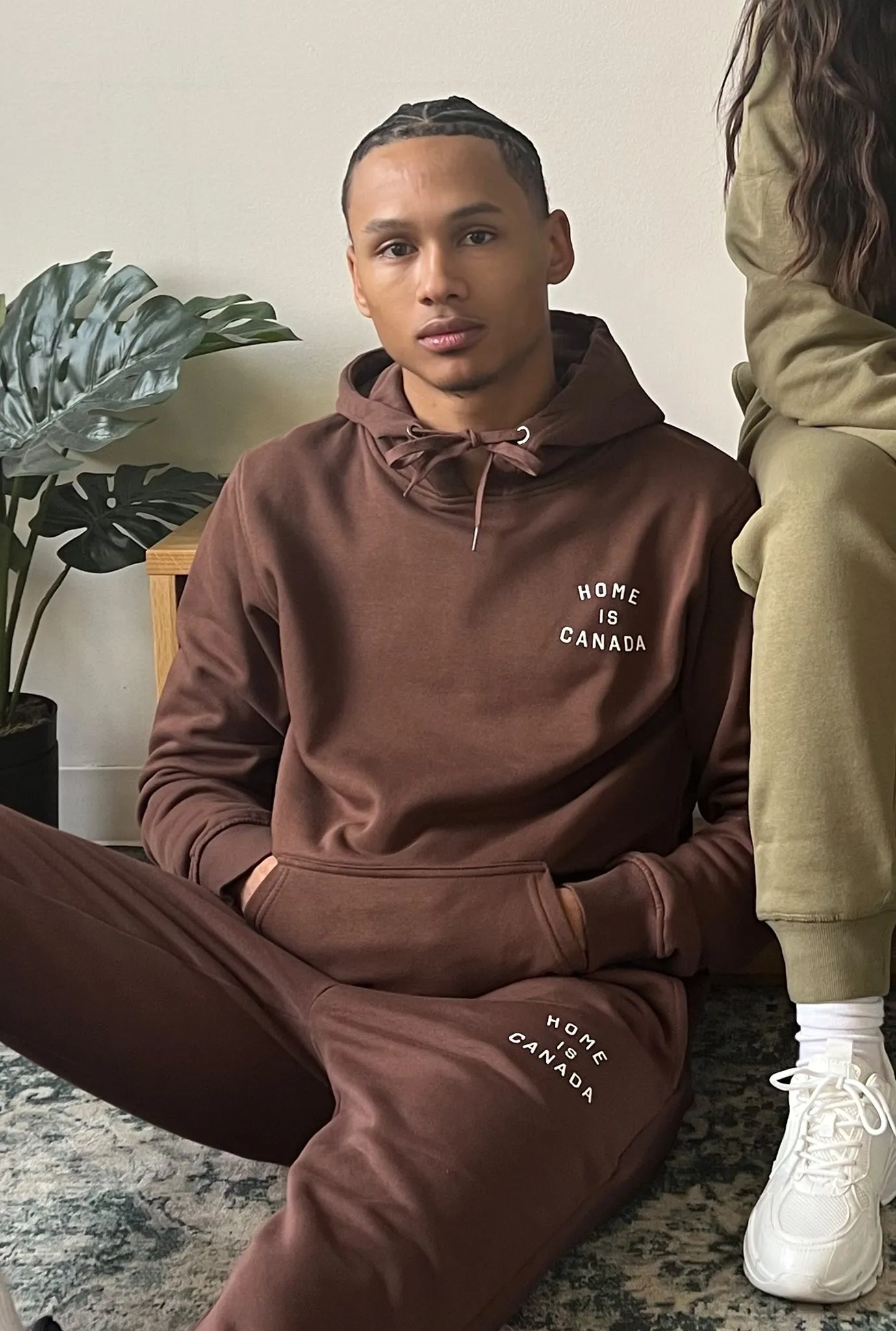 Home is Canada Crescent Hoodie - Espresso sold by Peace-Collective product image thumbnail 2