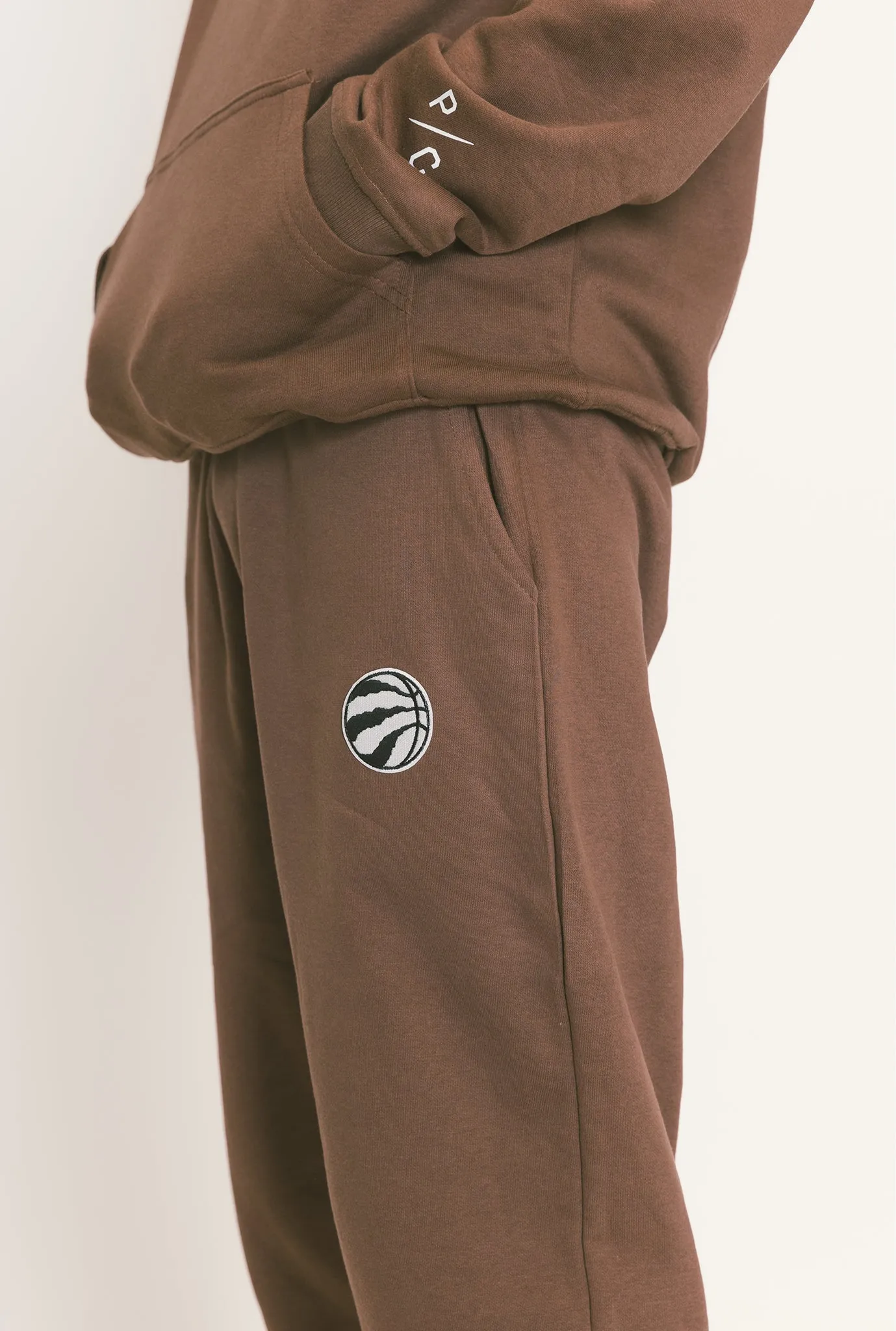 Toronto Raptors Logo Jogger - Espresso sold by Peace-Collective product image thumbnail 4