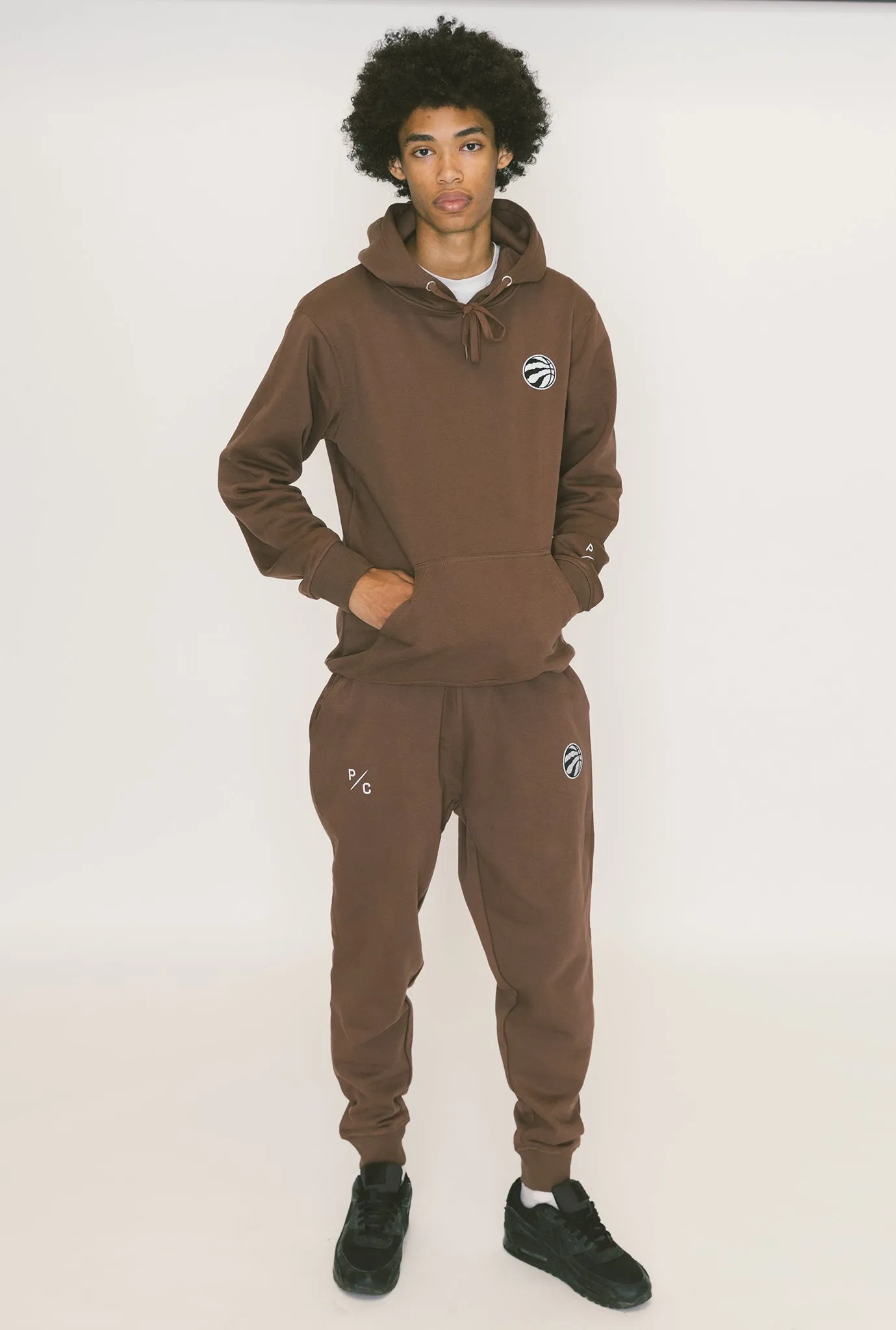Toronto Raptors Logo Jogger - Espresso sold by Peace-Collective product image thumbnail 2