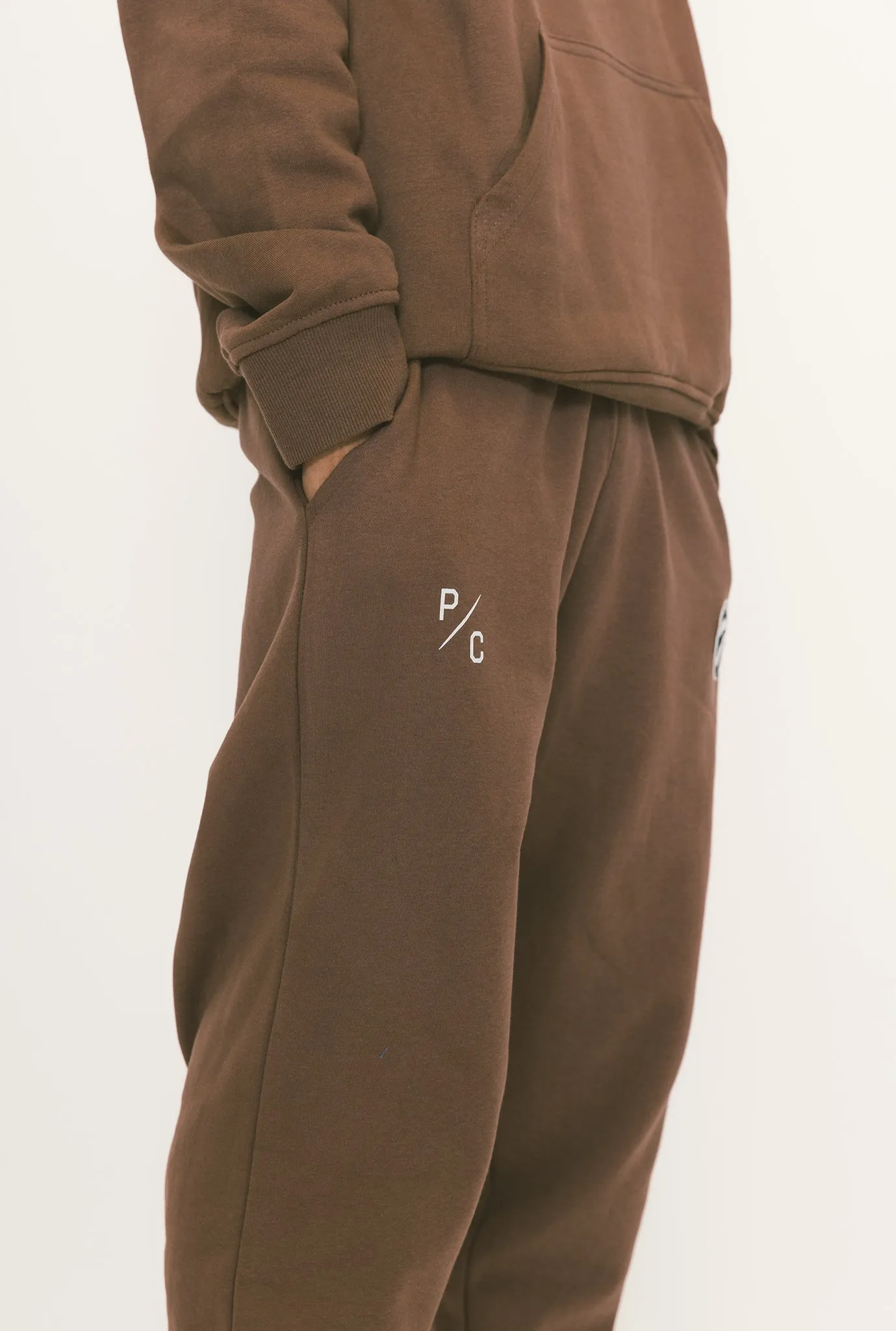 Toronto Raptors Logo Jogger - Espresso sold by Peace-Collective product image thumbnail 3