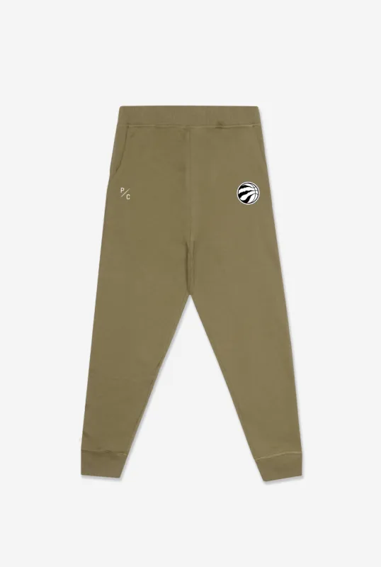 Toronto Raptors Logo Jogger - Olive sold by Peace-Collective