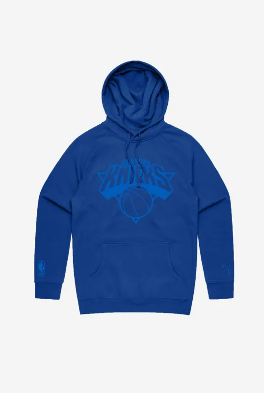 New York Knicks Tonal Hoodie - Royal sold by Peace-Collective