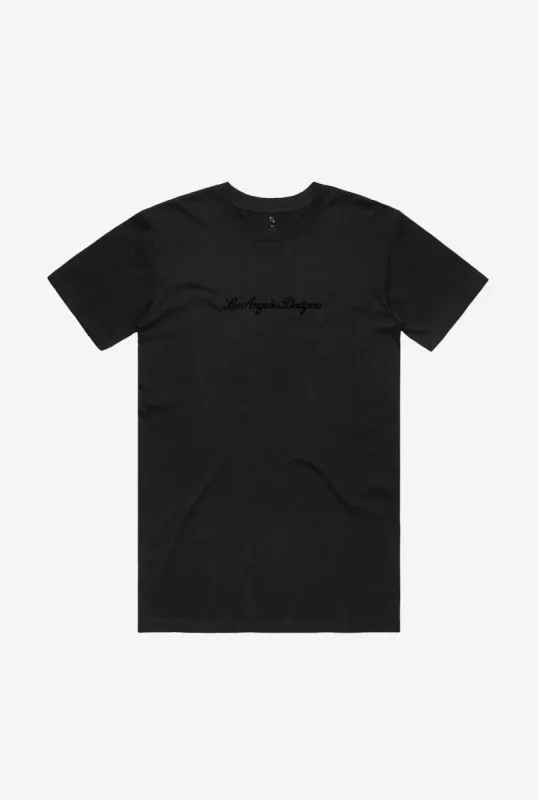 Los Angeles Dodgers Tonal T Shirt - Black sold by Peace-Collective
