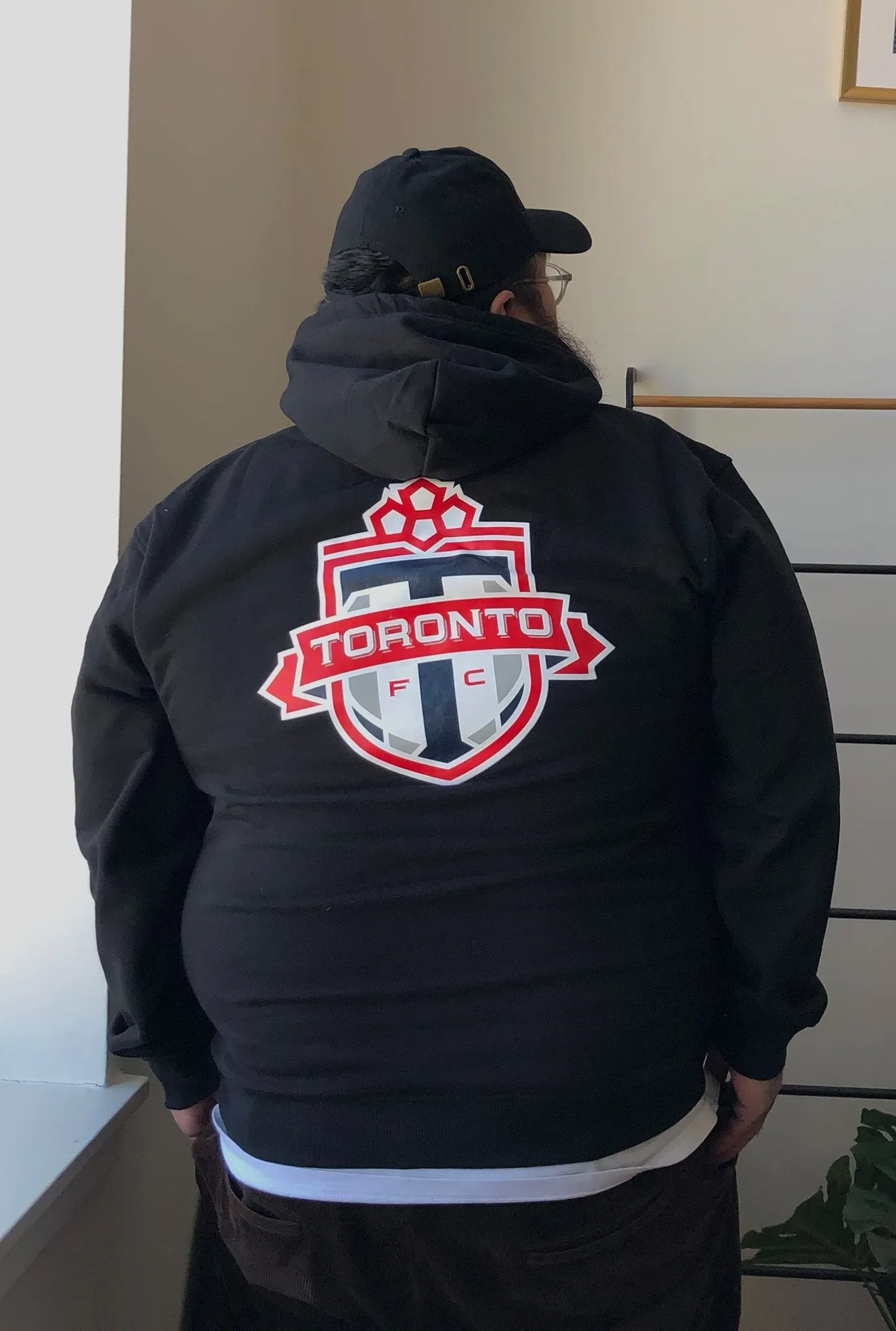 Toronto Football Club Collegiate Hoodie - Black sold by Peace-Collective product image thumbnail 4