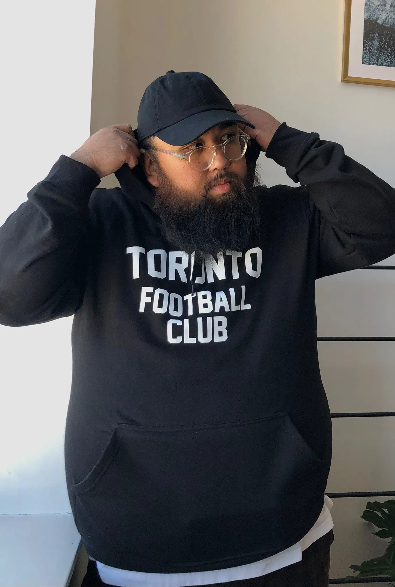 Toronto Football Club Collegiate Hoodie - Black sold by Peace-Collective product image thumbnail 3