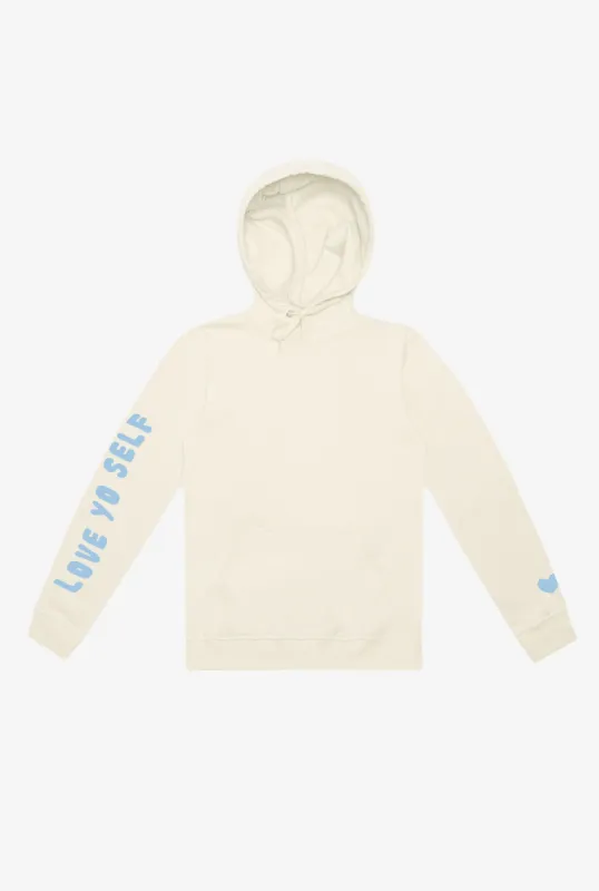 Love Yo Self Hoodie - Ivory sold by Peace-Collective