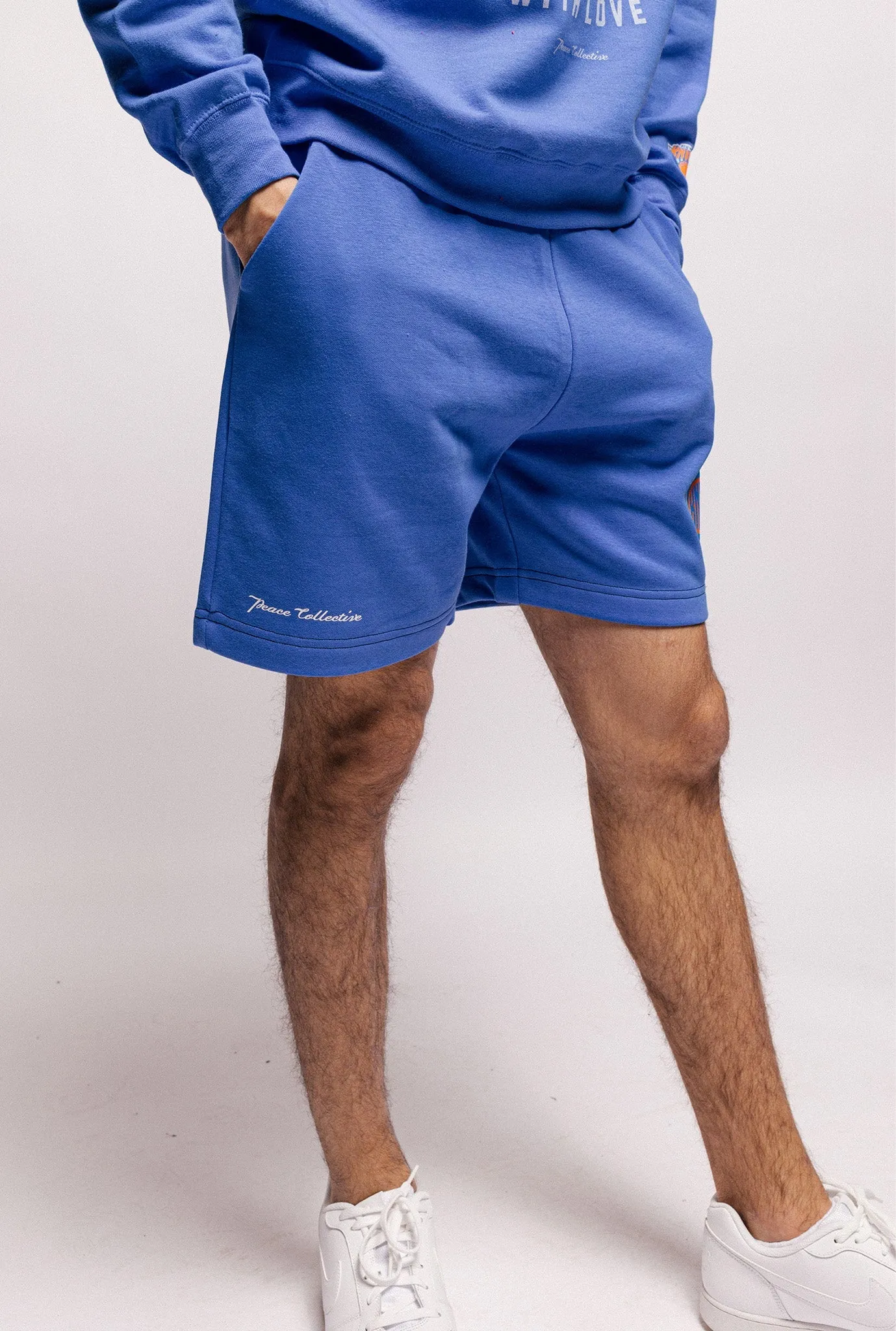 New York Knicks Fleece Shorts - Royal sold by Peace-Collective product image thumbnail 4