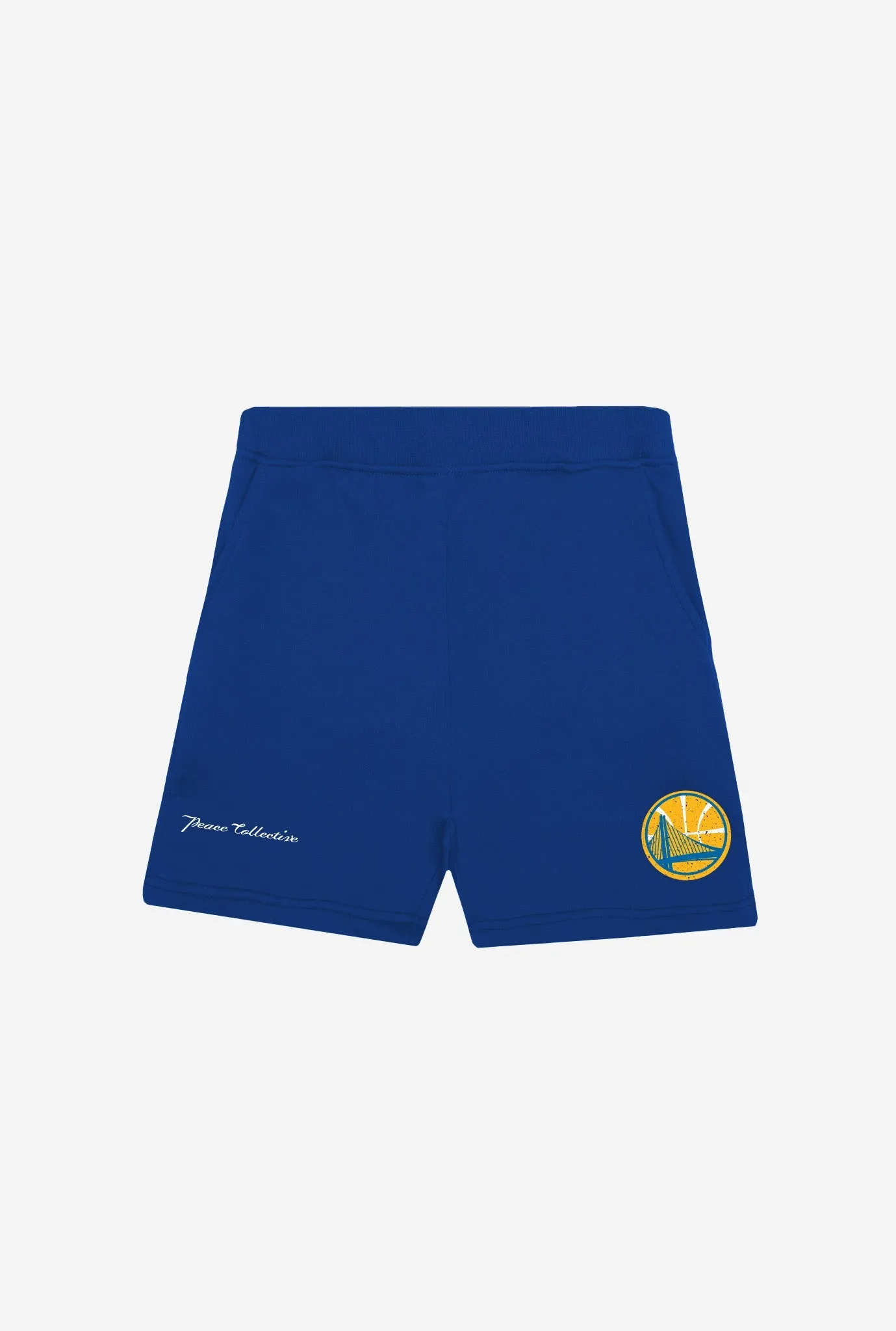 Golden State Warriors Fleece Shorts - Royal sold by Peace-Collective
